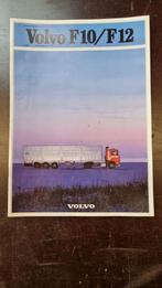 Dealer folder Volvo F10/F12 jaren 80, Ophalen of Verzenden, Zo goed als nieuw, Volvo