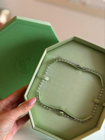Swarovski MATRIX TENNIS NECKLACE TRIANGLE CUT beschikbaar voor biedingen
