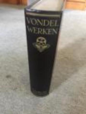Verwey Joost Vondel Volledige Dichtwerken BECHT 1937 DRUK 1  beschikbaar voor biedingen