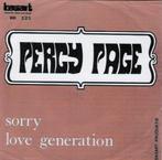 Percy Page - Sorry / Love generation, Ophalen of Verzenden, Gebruikt, Overige formaten, Pop