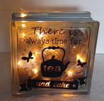 Decoratieve Glazen Bouwsteen, Ophalen of Verzenden