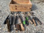 Oude boerenset voor koeienstaarten of schapen, Antiek en Kunst, Antiek | Gereedschap en Instrumenten, Ophalen