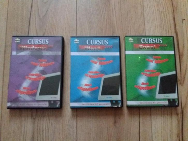 3-delige Cursus voor iedere PC geschikt., Computers en Software, Office-software, Zo goed als nieuw, Windows, Excel, Word, Overige programma's