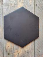 Hexagon antraciet tegel (28 stuks), Ophalen, Nieuw, Minder dan 20 cm, Minder dan 20 cm