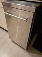 Siemens smalle, rvs vaatwasser., Ophalen, Minder dan 85 cm