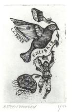 0306 Ex Libris Nederland : Ab Steenvoorden, z.j., Verzenden
