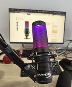 HyperX QuadCast S USB Microfoon, Muziek en Instrumenten, Microfoons, Ophalen of Verzenden, Zo goed als nieuw, Studiomicrofoon