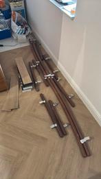 Houten trapleuning 2 trap opgangen, Ophalen, Nieuw, 2 tot 4 meter