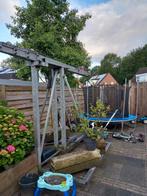 Mooie mast! Met kantelbok en topbuis, Telecommunicatie, Antennes en Masten, Ophalen of Verzenden, Zo goed als nieuw, Antenne