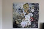 schilderij canvas, bloemen, oude meesters, werk aan de muur, Ophalen, 100 tot 125 cm, 75 cm of meer, Print