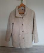 Jas teddy creme beige maat 42, Ophalen of Verzenden, Gedragen, Maat 42/44 (L), Beige
