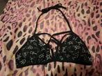 Gothicana Bikini - Zwart met Symbolen - Maat S, Kleding | Dames, Zwart, Gothicana, Ophalen of Verzenden, Zo goed als nieuw