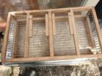 Vervoer kist, Dieren en Toebehoren, Vogels | Hokken en Kooien, Ophalen, Gebruikt, Hout, Vogelkooi