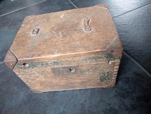 Duits houten kistje, Goerz Berlin WW1-WW2, Verzamelen, Militaria | Tweede Wereldoorlog, Landmacht, Duitsland, Ophalen of Verzenden