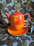 Tea for One - Handpainted, Ophalen of Verzenden, Nieuw, Overige stijlen, Compleet servies