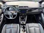 Nissan LEAF e+ Tekna 62 kWh 100% dealer onderhouden / SOH 93, Auto's, Nissan, Gebruikt, Zwart, 62 kWh, 385 km