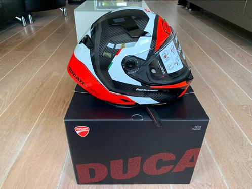 Ducati Corse Speed Evo V2 carbon helm Nolan X-804RS Ultra, Motoren, Kleding | Motorhelmen, Integraalhelm, Nolan, Tweedehands, Ophalen of Verzenden