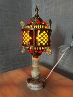 Marokkaanse Hollywood Regency Tafellamp, Huis en Inrichting, Lampen | Hanglampen, Ophalen of Verzenden, Gebruikt, Regency stijl