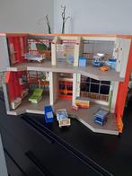 Grote partij Playmobil, oa Ziekenhuis, beautysalaon, bus, Ophalen, Gebruikt, Complete set