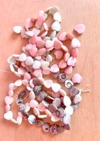 Hartjes Kralen Glas Parelmoer - Restpartij, Ophalen of Verzenden, Nieuw, Kraal