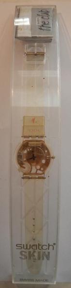 Swatch SFK 101 Jelly Gold, Sieraden, Tassen en Uiterlijk, Horloges | Heren, Goud, Gebruikt, Ophalen of Verzenden, Swatch