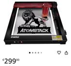 AtomStack A12 Pro Lasergraveermachine + Accessoires, Ophalen of Verzenden, Zo goed als nieuw