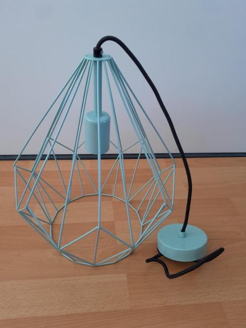 EGLO Carlton hanglamp mintgroen, Huis en Inrichting, Lampen | Hanglampen, Zo goed als nieuw, Minder dan 50 cm, Metaal, Ophalen of Verzenden