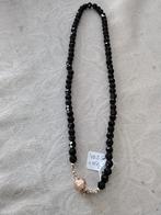 Granaten collier., Ophalen of Verzenden, Zo goed als nieuw, Rood, Goud