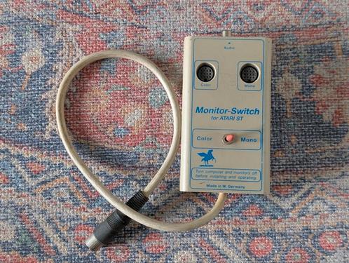 Atari ST Monitor Switch – Monochroom/Kleur, Computers en Software, Vintage Computers, Ophalen of Verzenden
