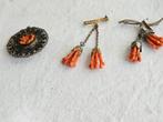 3 oude broches, Ophalen of Verzenden, Gebruikt, Overige materialen