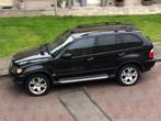 BMW X5 4.4 I E53 AUT Zwart X REIHE Full Options Motor defect, Auto's, Automaat, 2080 kg, Zwart, Vierwielaandrijving