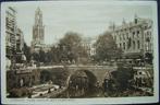 Utrecht, Oude Gracht met Domtoren, Ophalen of Verzenden, 1920 tot 1940, Gelopen, Utrecht