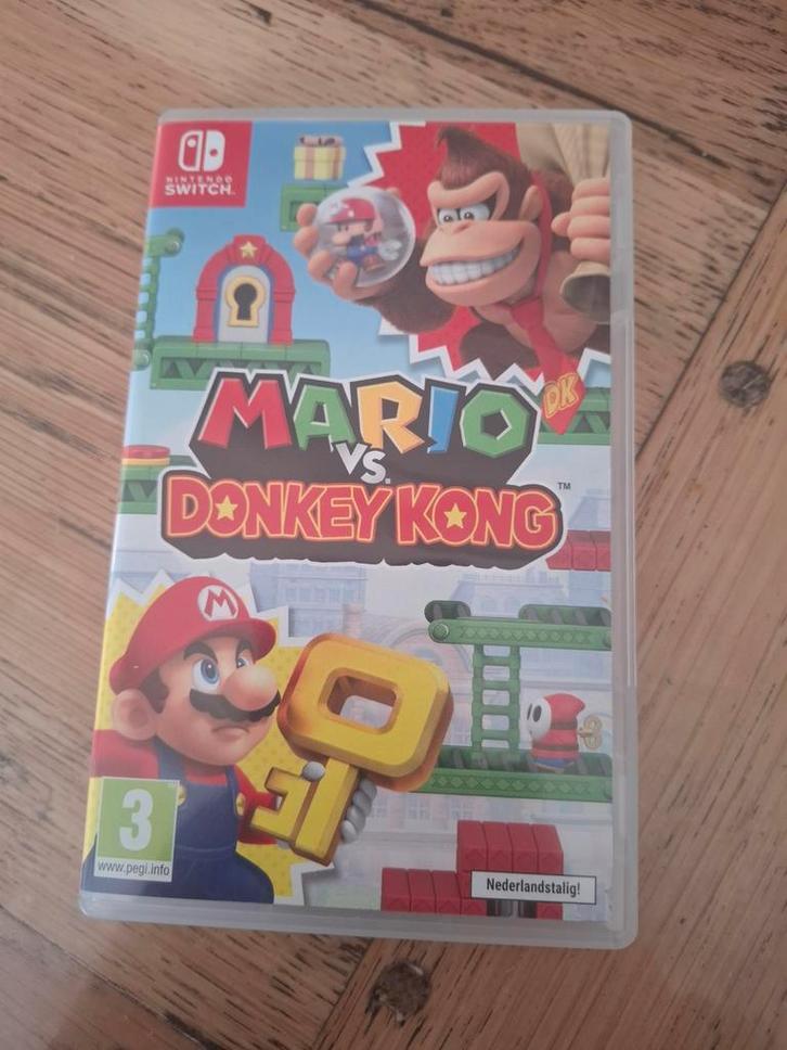 Mario vs Donkey Kong - Nintendo Switch, Spelcomputers en Games, Games | Nintendo Switch, Zo goed als nieuw, Platform, 2 spelers
