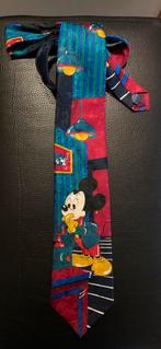 Vintage Disney Mickey Mouse stropdas, Ophalen of Verzenden, Mickey Mouse, Zo goed als nieuw, Kleding of Textiel
