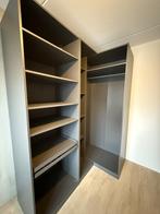 IKEA PAX kast donkergrijs (hoek kast), Ophalen, 100 tot 150 cm, 200 cm of meer, Met plank(en)