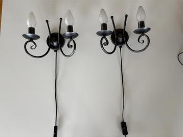 Set van 2 Wandlampen + Hanglamp beschikbaar voor biedingen
