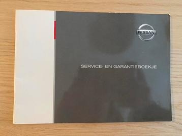 Nissan service en garantieboekje beschikbaar voor biedingen