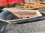 Zinken badkuip, zinken bloembak, Tuin en Terras, Bloembakken en Plantenbakken, Ophalen, Gebruikt, Minder dan 30 cm, Minder dan 60 cm