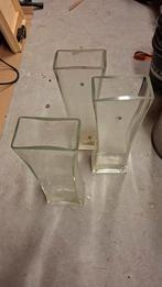 Grote Glazen Vazen voor Bloemen, Huis en Inrichting, Woonaccessoires | Vazen, Ophalen, Overige kleuren, Minder dan 50 cm, Glas