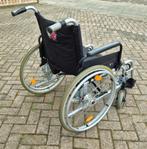 Brede rolstoel Inklapbaar Merk Bishof en Bishof 55 cm breed, Rolstoel, Rolstoel, Zo goed als nieuw, Duwrolstoel