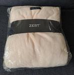 Beige fleece plaid 125 x 150, #Zest, #nieuw, Huis en Inrichting, Ophalen of Verzenden, Nieuw