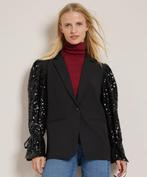 Feestelijke dames blazer met pailletten maat M in nieuwstaat, Kleding | Dames, Jasjes, Kostuums en Pakken, Ophalen of Verzenden