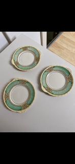 Myott Staffordshire Gebaksbordjes - 3 stuks, Gebruikt, Ophalen of Verzenden, Bord(en), Overige stijlen