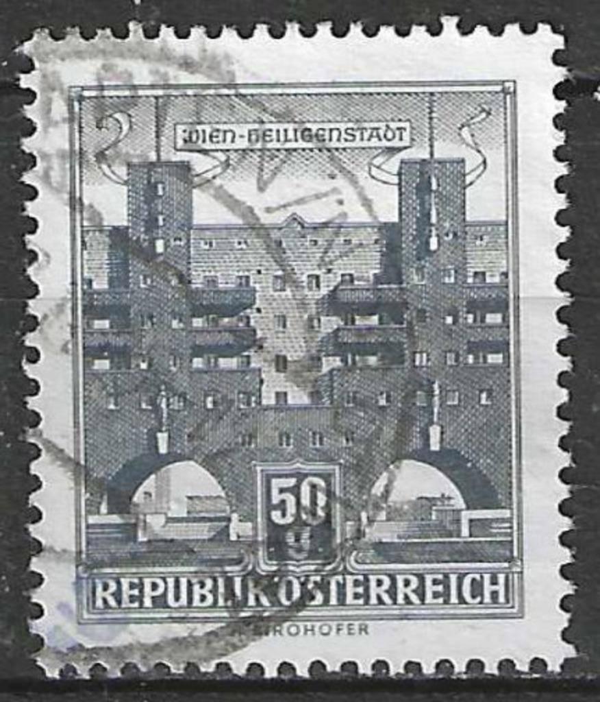 ≥ Oostenrijk 1957/1965 - Yvert 869AB - Monument of Gebouw (ST) — Postzegels  | Europa | Oostenrijk — Marktplaats