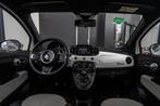 Fiat 500 1.0 Hybrid Launch Edition Leder|Navi|Airco|Pano!, Auto's, Fiat, Voorwielaandrijving, Euro 6, 4 stoelen, Wit
