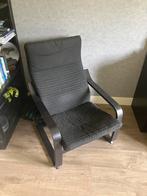 Zwarte stoel, Ophalen, Hout, Gebruikt, 75 tot 100 cm