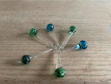 Prachtige vintage Murano glazen druppels Kerst beschikbaar voor biedingen