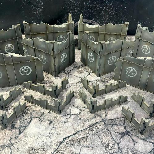 Opvouwbare Ruïnes – Pariah Nexus missies terrein, Hobby en Vrije tijd, Wargaming, Zo goed als nieuw, Warhammer 40000, Figuurtje(s)