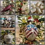Weer mooie oude kerstbal op de site van Puurnostalgie, Diversen, Ophalen of Verzenden, Zo goed als nieuw