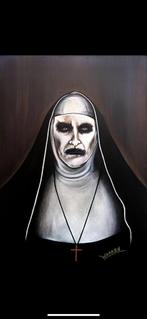The Conjuring Nun canvas Halloween, Ophalen of Verzenden, Zo goed als nieuw, Film, Beeldje, Replica of Model